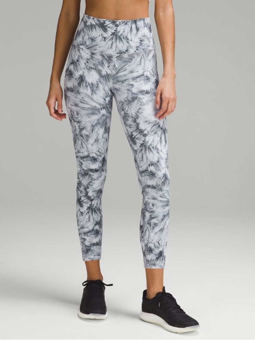 lululemon athletica High-Rise Gray Tie-Dye Leggings